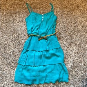 Teal Summer Dress